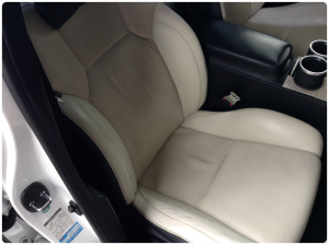 染めQでの塗装に失敗したシート