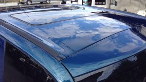 白くなった天井クリア層の剥げは再塗装で綺麗に ダイ ケンオートサービス 佐賀市の自動車修理 補修屋