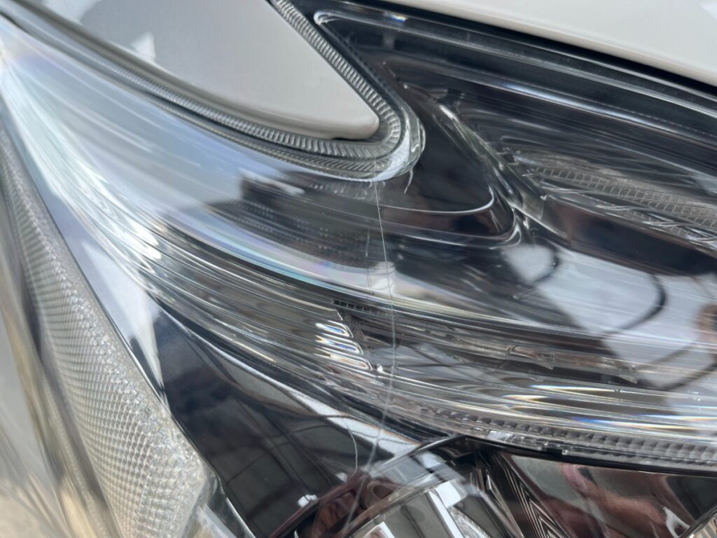 ヘッドライトリペア施工後